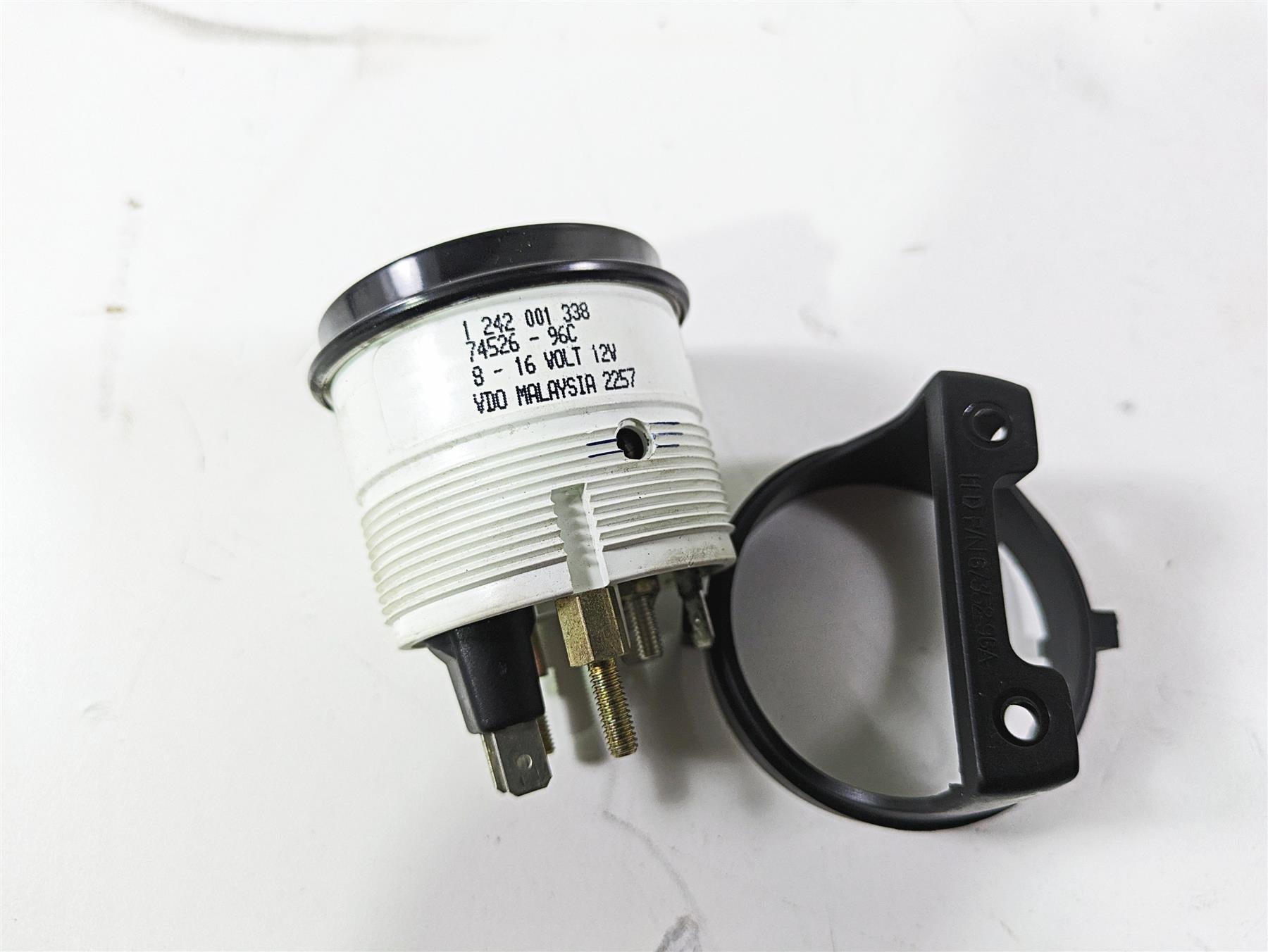 2008 Harley Touring FLHTCU E-Glide 105TH Voltage Volt Meter Gauge 74526-96C {{ shop.shopifyCountryName }} - Mototech271