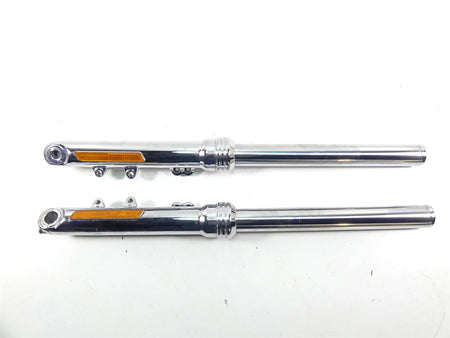 2005 Harley VRSCSE CVO V-Rod 49mm Chrome Front Fork Leg Set 46784-05A 46785-05A {{ shop.shopifyCountryName }} - Mototech271