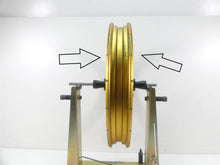 Load image into Gallery viewer, 2020 BMW F850 GS K81 Rallye Gold Front 21x2.15 Spoke Wheel Rim -Read 36318393889
