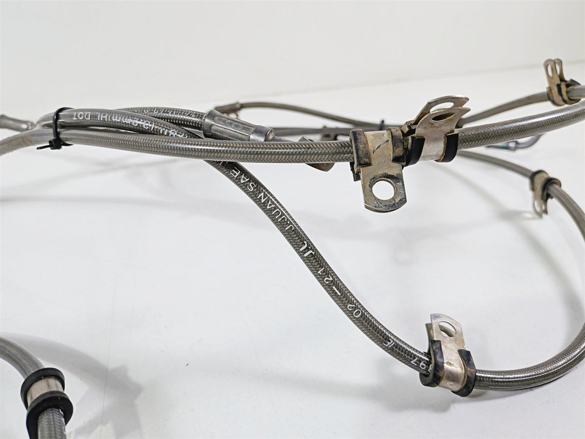 2022 Can Am Maverick X3 XRC Turbo RR 72" Front Rear Brake Line Set 705601495-Mototech271