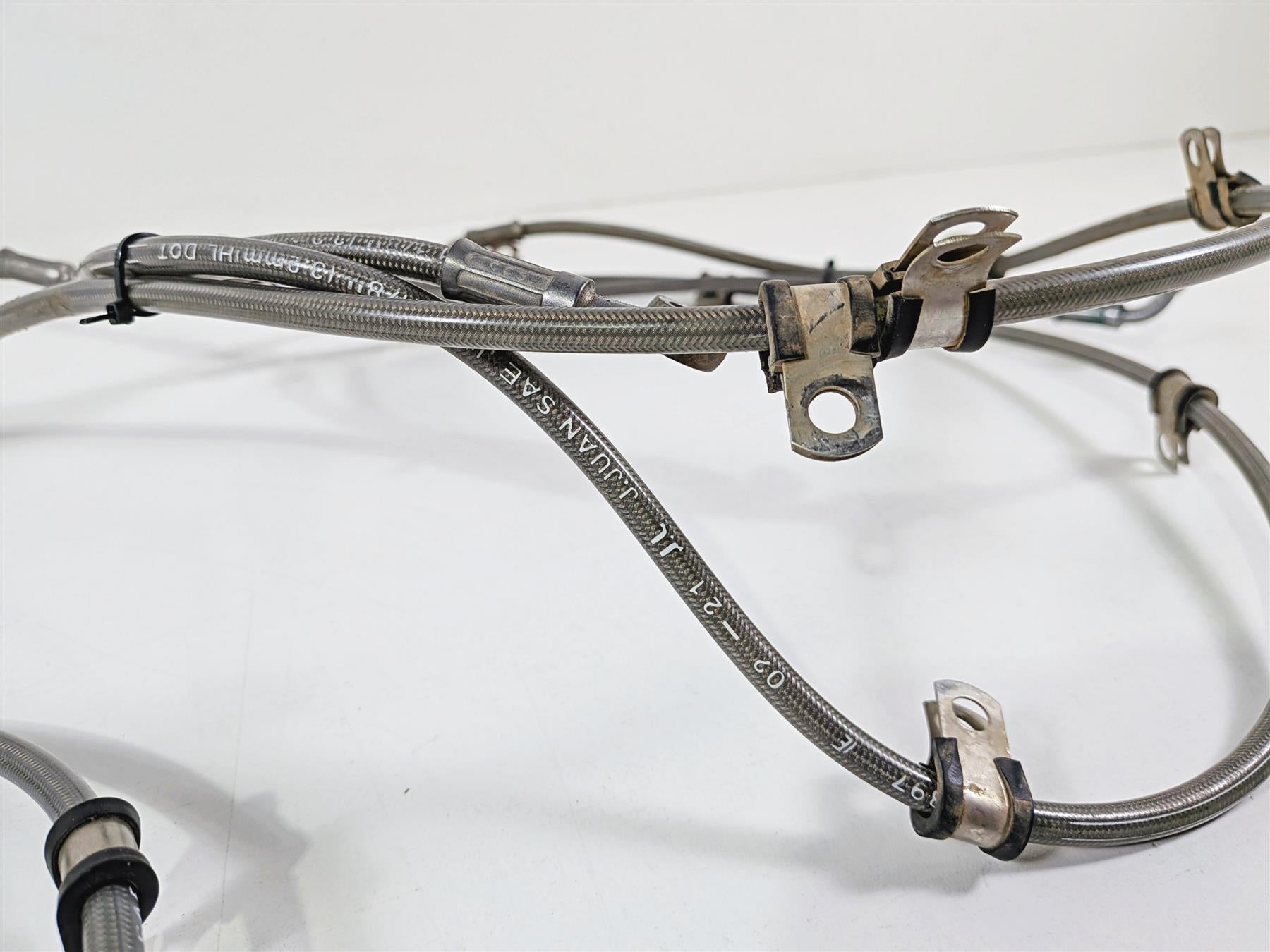 2022 Can Am Maverick X3 XRC Turbo RR 72" Front Rear Brake Line Set 705601495-Mototech271