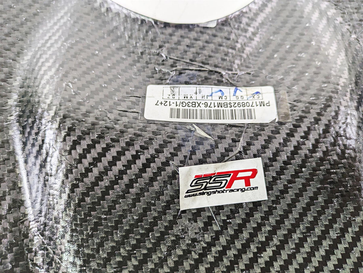 2017 BMW S1000RR K46 Ssr Carbon Fiber Fuel Gas Tank Cover - Read 170892 {{ shop.shopifyCountryName }} - Mototech271