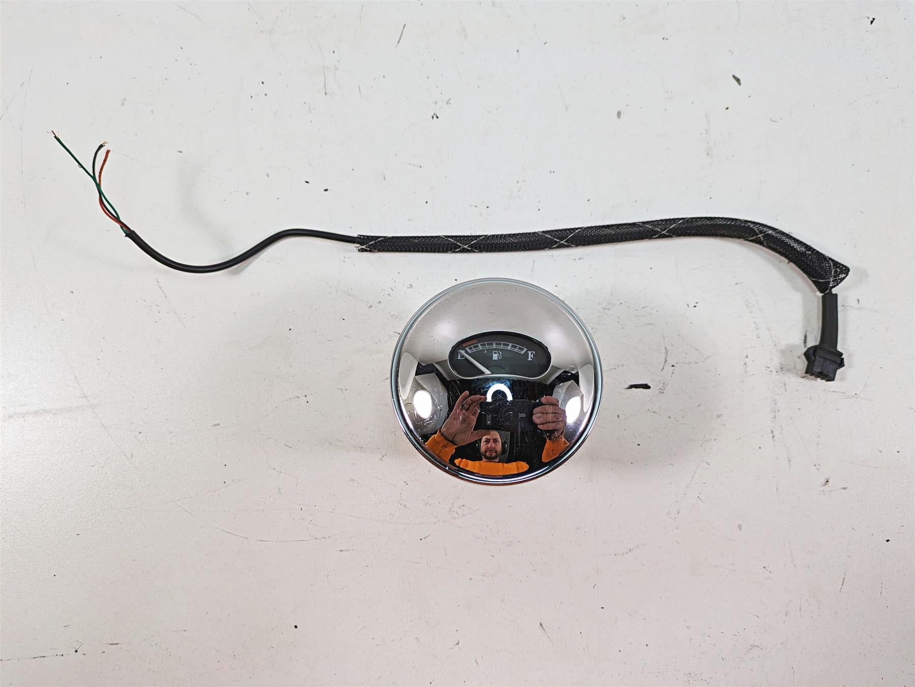 2009 Harley FXDC Dyna Super Glide Custom Fuel Petrol Level Gauge - Read 75241-08 {{ shop.shopifyCountryName }} - Mototech271