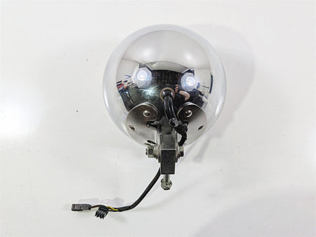2005 Harley Softail FLSTFSE CVO Fat Boy Headlight Lamp & Chrome Bucket 67903-00A-Mototech271
