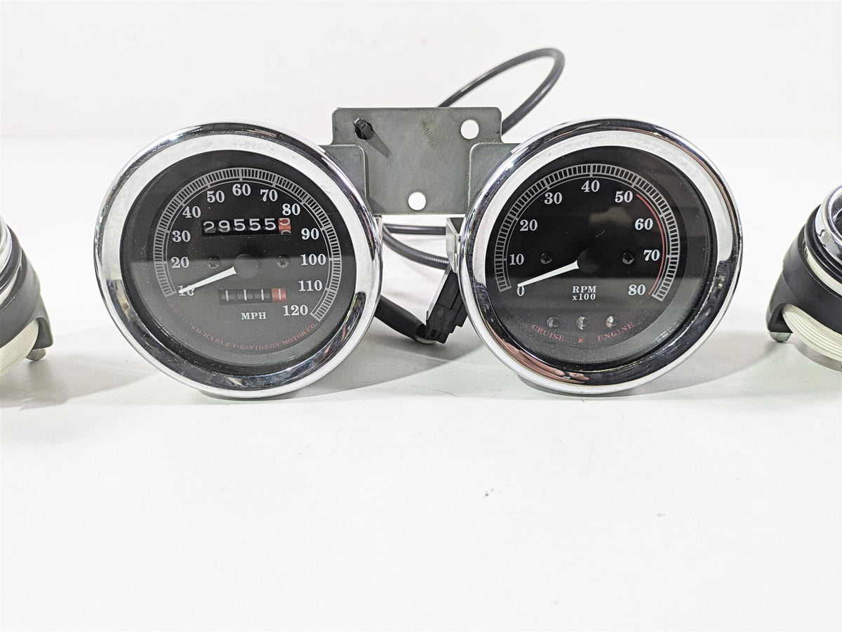 1999 Harley Touring FLHTCUI E-Glide Speedo Tacho Meter Gauge Set 29K 67349-96 {{ shop.shopifyCountryName }} - Mototech271