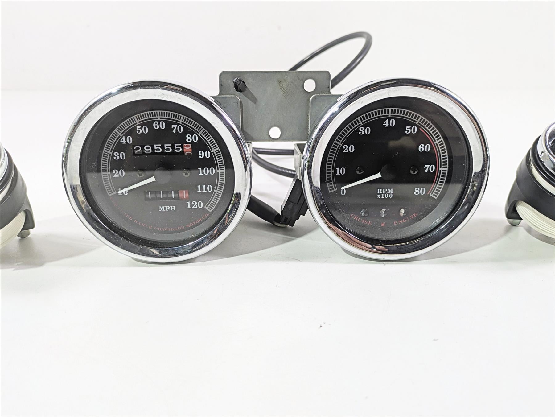 1999 Harley Touring FLHTCUI E-Glide Speedo Tacho Meter Gauge Set 29K 67349-96 {{ shop.shopifyCountryName }} - Mototech271