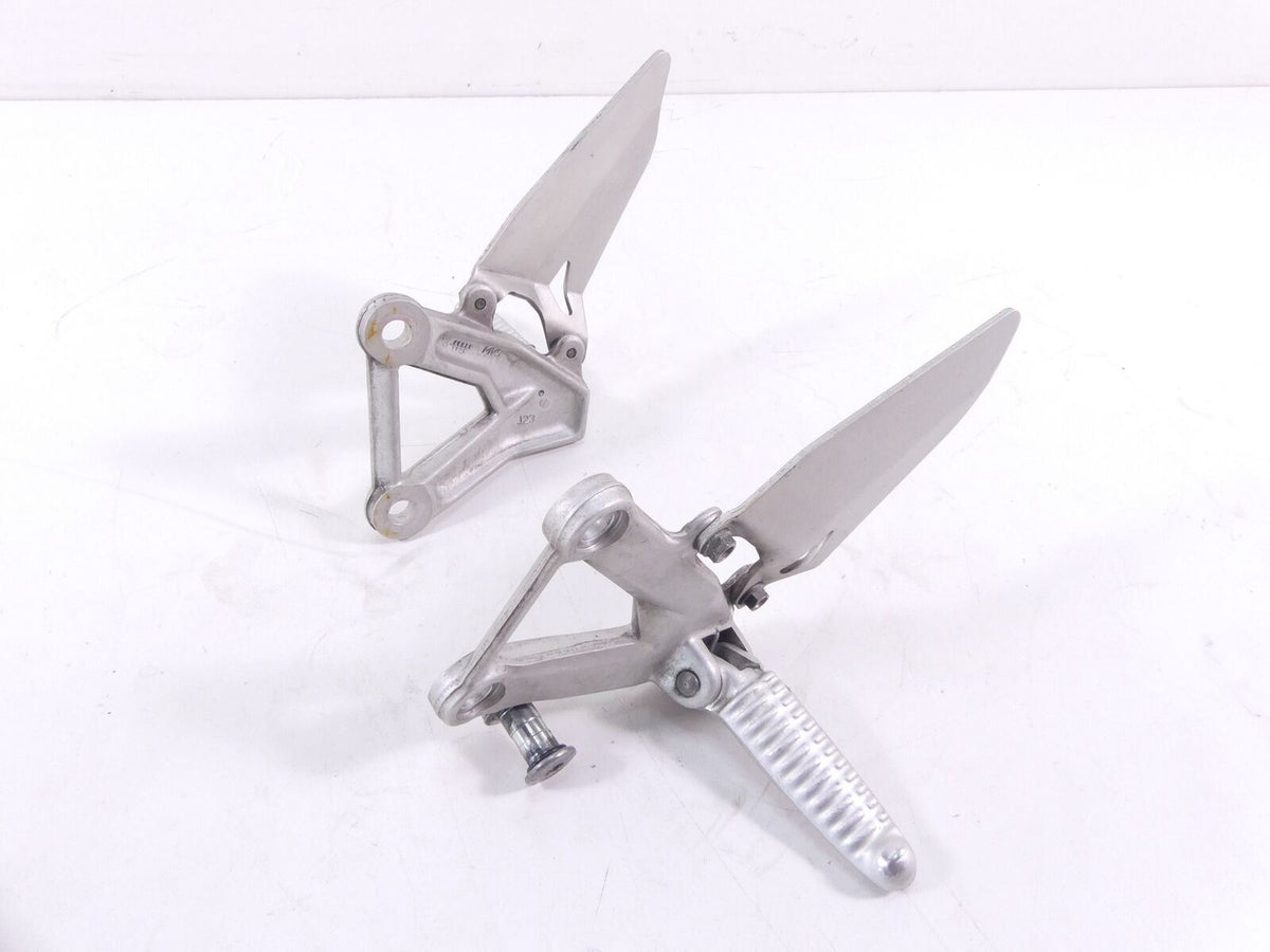 2008 Ducati 1098 Superbike Rider Left Right Front Footpeg Set 82411221A 82411231 {{ shop.shopifyCountryName }} - Mototech271