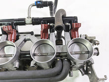 Load image into Gallery viewer, 2008 Suzuki GSXR600 Mikuni Throttle Bodies Body Set 14K Tested 3406-37H01

