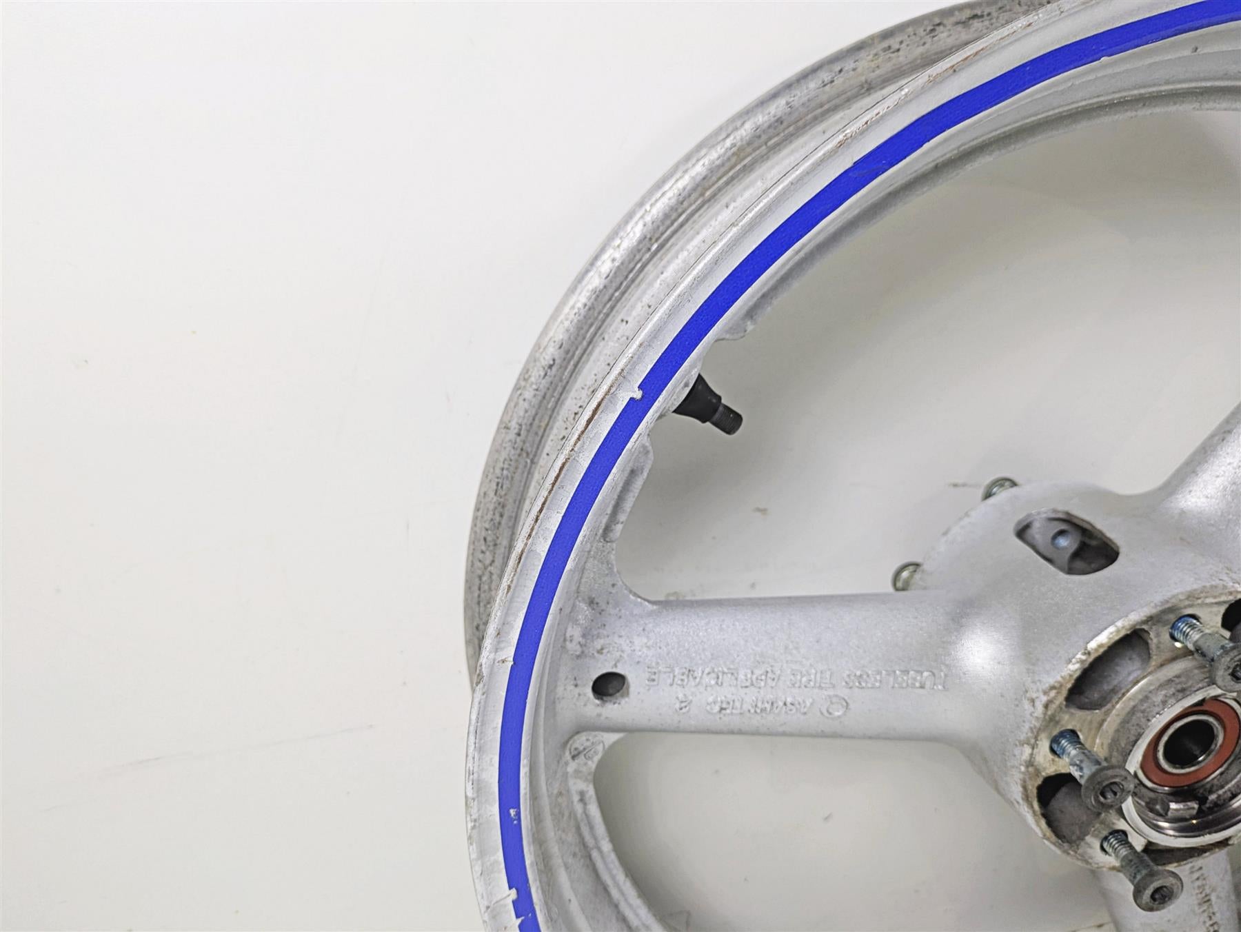 2001 Suzuki SV650 Front Rear Wheel Rim 17x3.5 17x4.5 54111-03FA0 54111-03FA1 {{ shop.shopifyCountryName }} - Mototech271