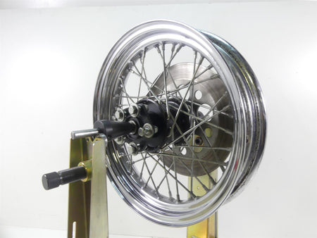 1993 Harley FXSTS Softail Springer Rear Chrome Spoke Wheel Rim 16x3 40975-86 {{ shop.shopifyCountryName }} - Mototech271