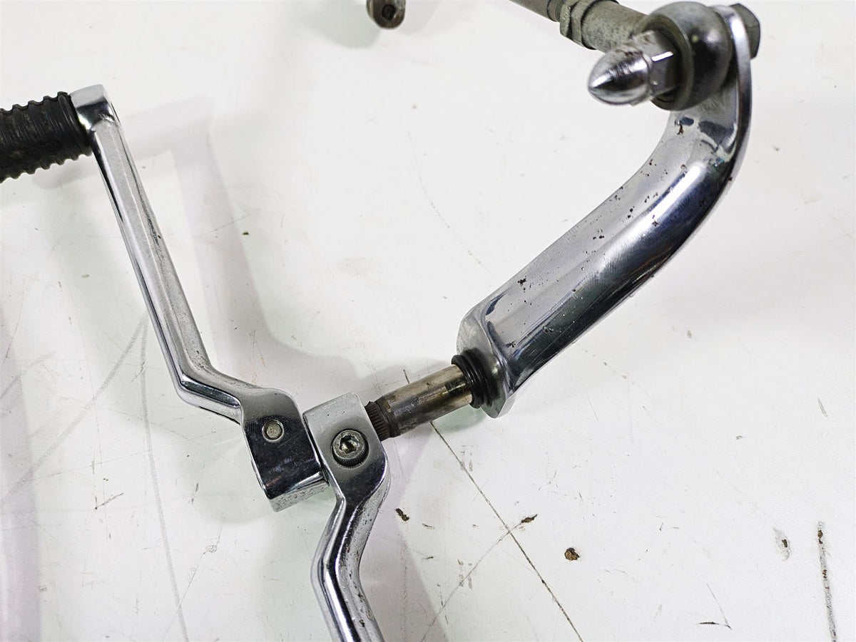1992 Harley FLSTC Softail Heritage Front Left Floor Board Shifter Set 50621-79 {{ shop.shopifyCountryName }} - Mototech271