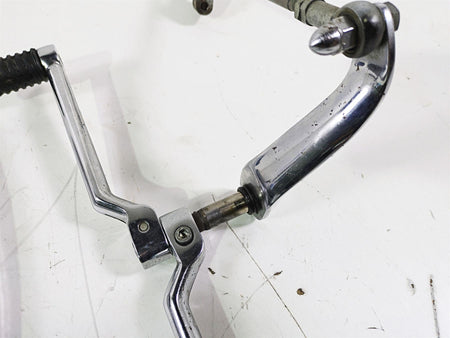 1992 Harley FLSTC Softail Heritage Front Left Floor Board Shifter Set 50621-79 {{ shop.shopifyCountryName }} - Mototech271