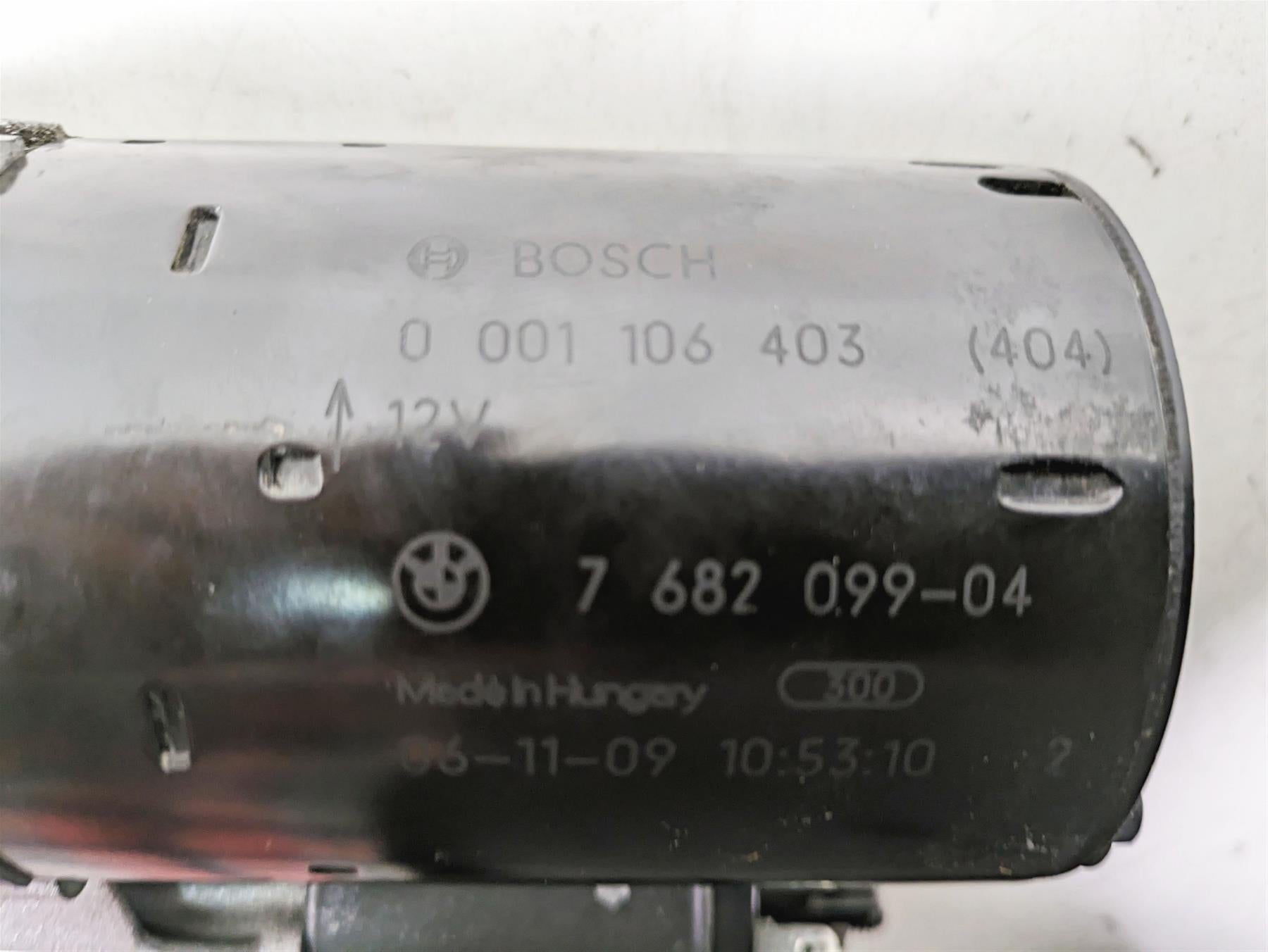 2007 BMW R1200RT K26 Bosch Engine Starter Motor & Cover 12417712231 {{ shop.shopifyCountryName }} - Mototech271