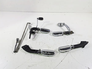 2007 Harley FXDWG Dyna Wide Glide Crested Footpeg Shift Brake Pedal Set 33693-03 | Mototech271
