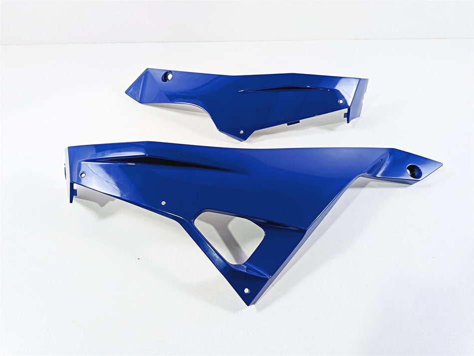 2024 Kawasaki EX500 Ninja 40th An. Blue Lower Belly Cover Fairing Set 55028-0888 {{ shop.shopifyCountryName }} - Mototech271