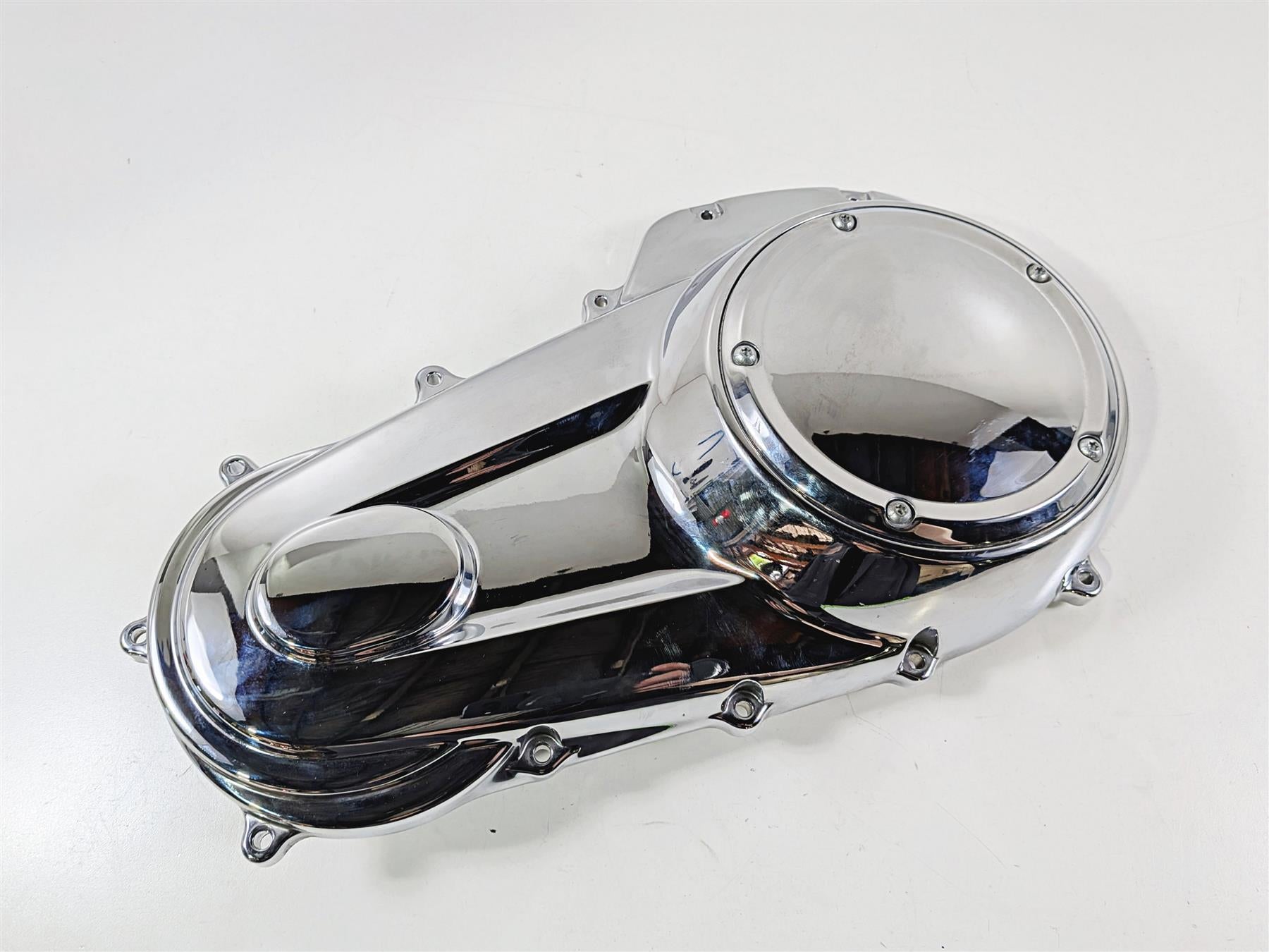 2018 Harley Touring FLHTCU Electra Glide Chrome Primary Drive Cover 25700377-Mototech271