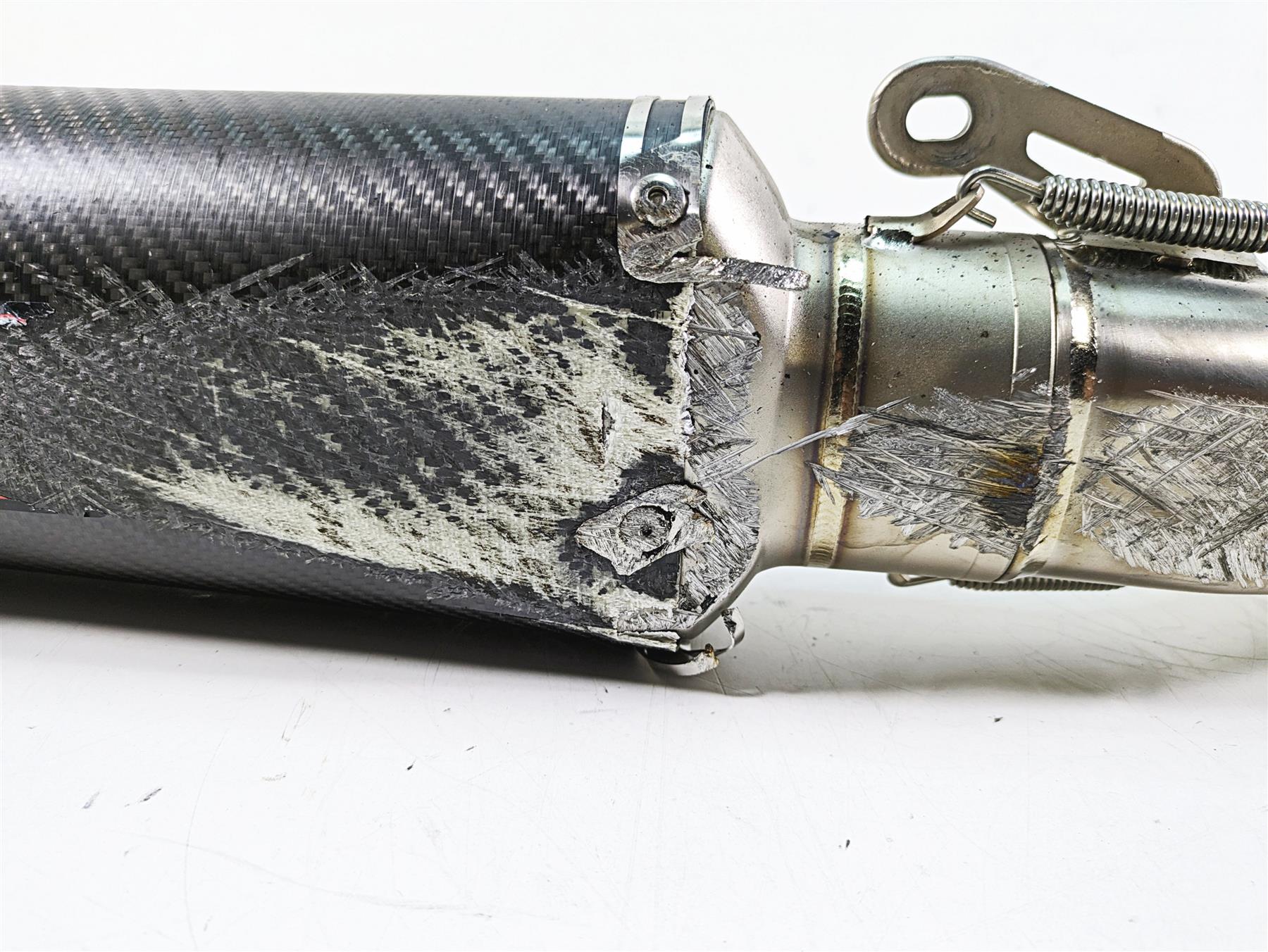 2020 Aprilia Tuono V4 Factory Carbon Fiber Exhaust Pipe Muffler Can - Rash {{ shop.shopifyCountryName }} - Mototech271