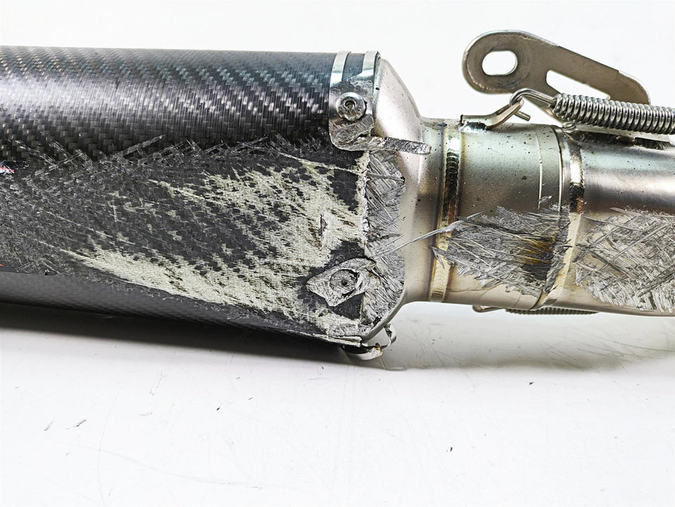 2020 Aprilia Tuono V4 Factory Carbon Fiber Exhaust Pipe Muffler Can - Rash {{ shop.shopifyCountryName }} - Mototech271