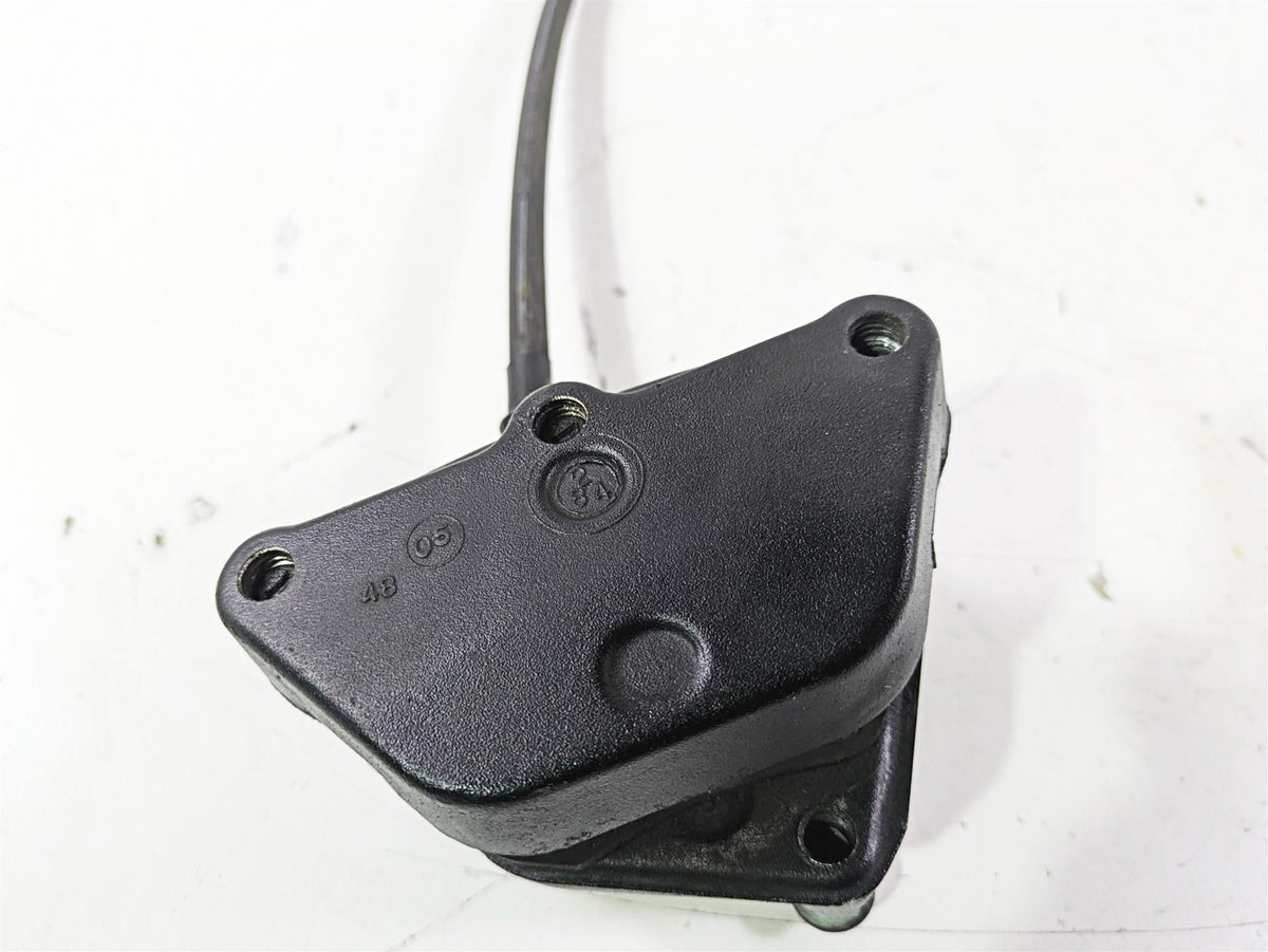 2007 Harley FXDWG Dyna Wide Glide Front Brake Caliper + Line 44046-00D {{ shop.shopifyCountryName }} - Mototech271