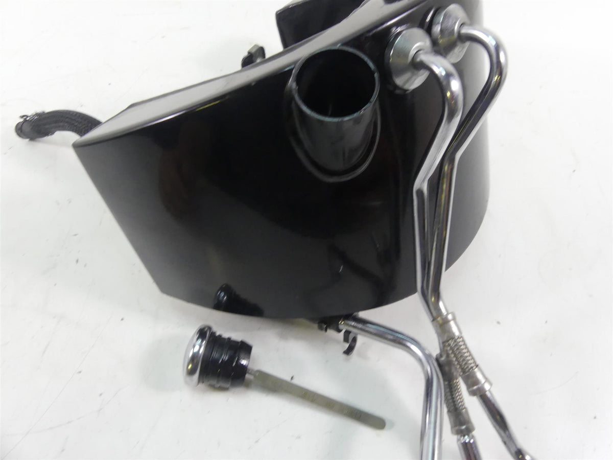 2016 Harley FLS Softail Slim Oil Tank Reservoir + Chrome Hoses Tubes 62492-01A {{ shop.shopifyCountryName }} - Mototech271