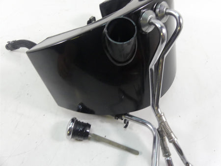 2016 Harley FLS Softail Slim Oil Tank Reservoir + Chrome Hoses Tubes 62492-01A {{ shop.shopifyCountryName }} - Mototech271