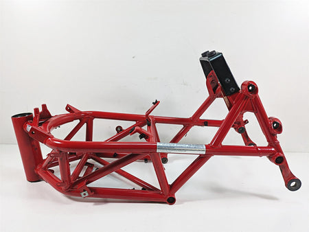 2011 Ducati Hypermotard 1100 Evo SP Straight Main Frame Chassis With Salvage Washington Title - 47017011BA {{ shop.shopifyCountryName }} - Mototech271