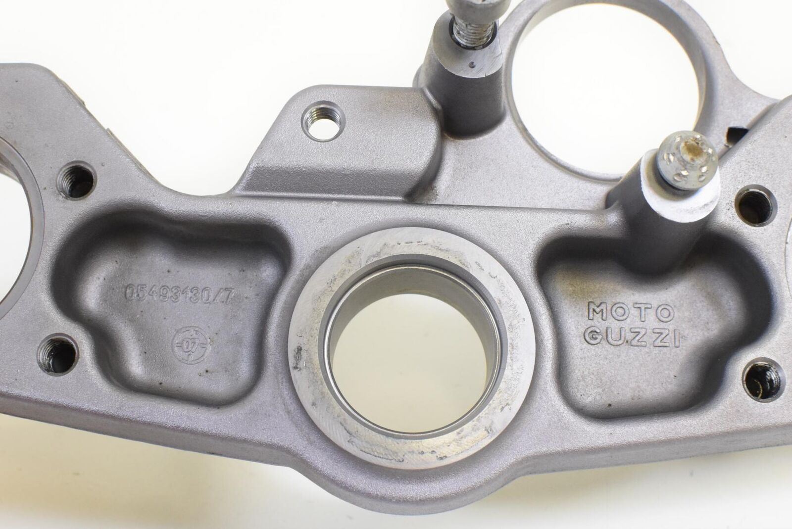 2008 Moto Guzzi Breva Sport 1200 Upper Triple Tree Steering Clamp GU05493130 {{ shop.shopifyCountryName }} - Mototech271