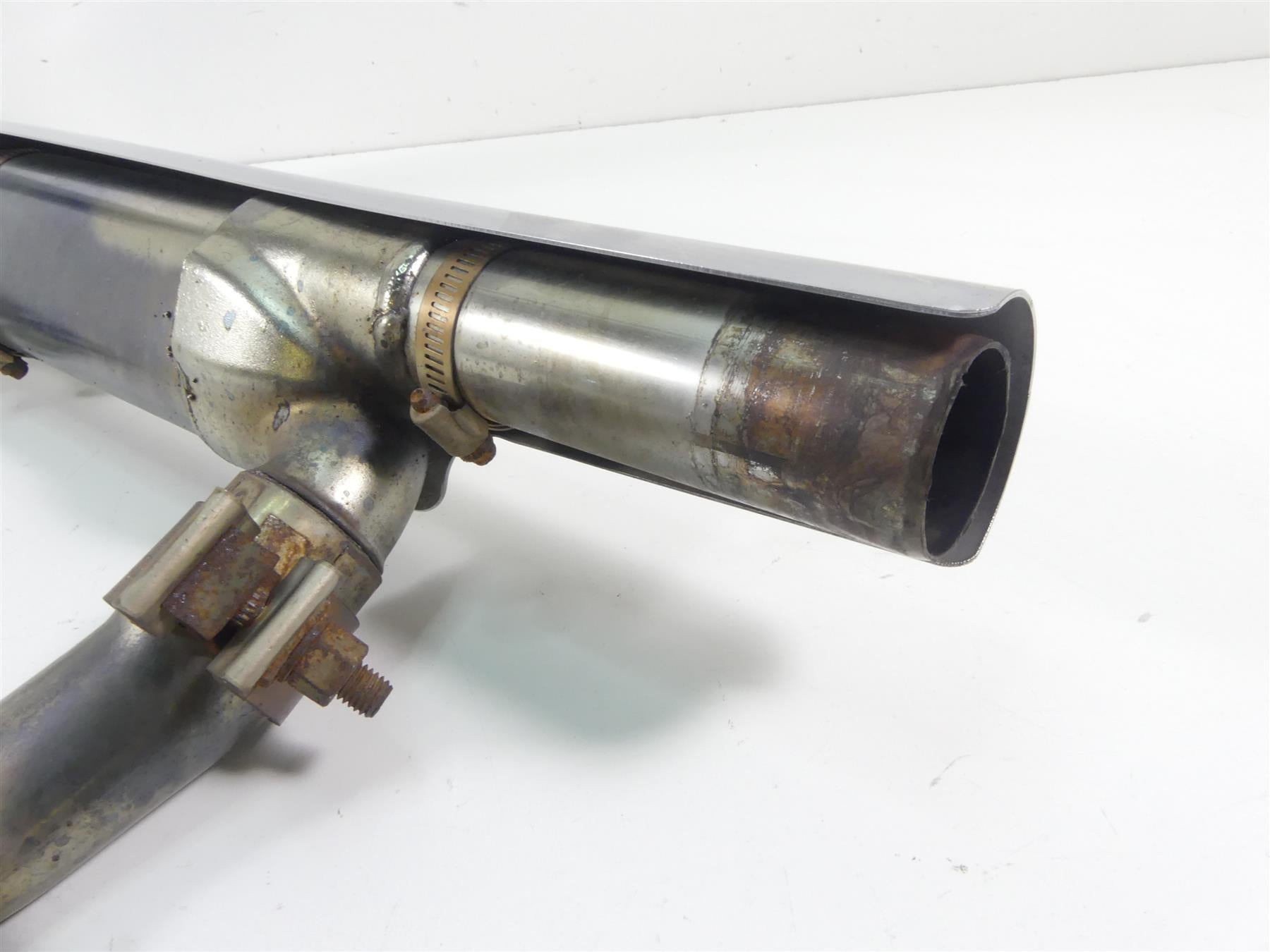 2012 Harley Touring FLHX Street Glide Exhaust Header Manifold Set 66855-10 {{ shop.shopifyCountryName }} - Mototech271