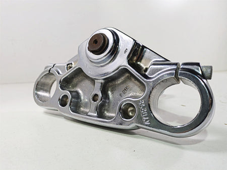 2009 Harley FXCWC Softail Rocker Lower Triple Tree Steering Clamp 49mm 46429-08 {{ shop.shopifyCountryName }} - Mototech271