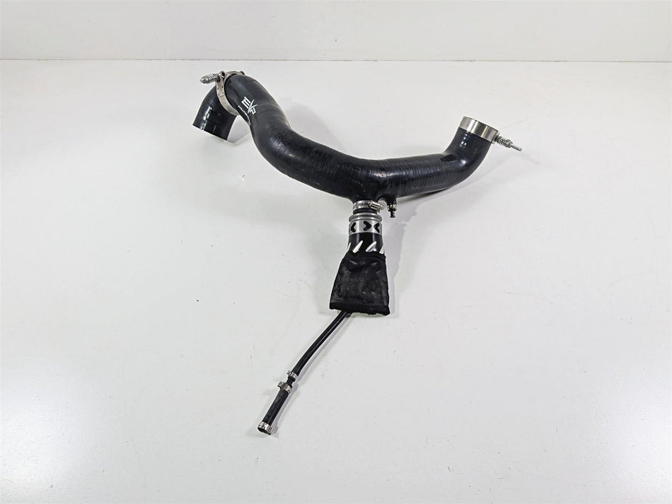 2018 Can Am Maverick X3 XRS Turbo R EVP Silicone Charge Pipe & BOV 100FC0115