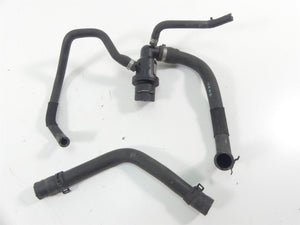 2014 BMW R1200GS K50 Left Side Radiator + Thermostat Hoses & Cover 17118523116