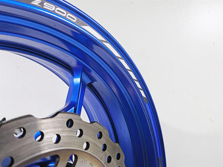 2020 Kawasaki Z900 ZR900 Nice Straight 17x5.5 Rear Wheel Rim Blue 41073-0713-60J {{ shop.shopifyCountryName }} - Mototech271