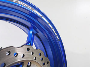2020 Kawasaki Z900 ZR900 Nice Straight 17x5.5 Rear Wheel Rim Blue 41073-0713-60J