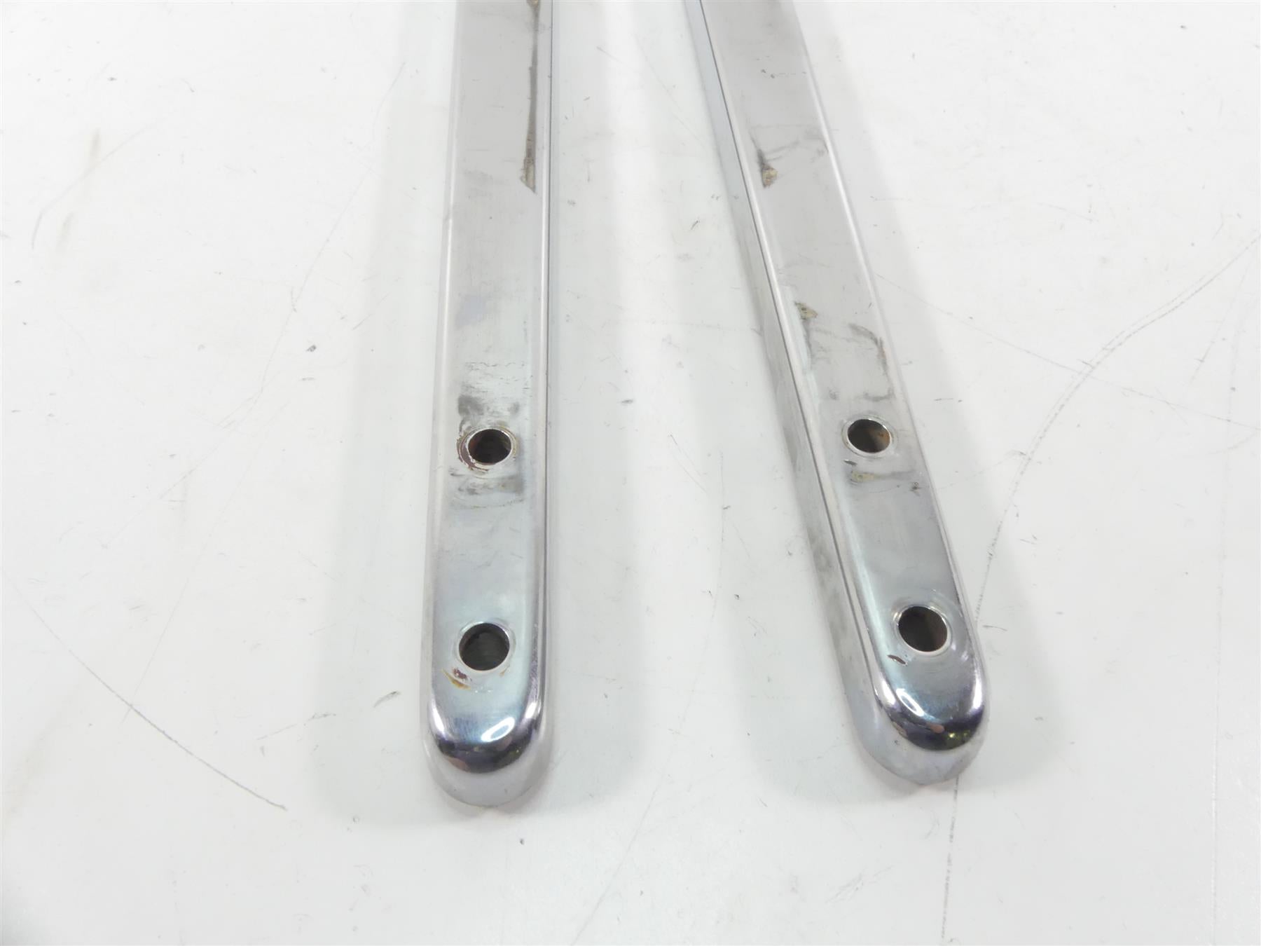1978 Harley XLH1000 Sportster Ironhead Rear Left Right Chrome Braces Struts 59934-73 {{ shop.shopifyCountryName }} - Mototech271
