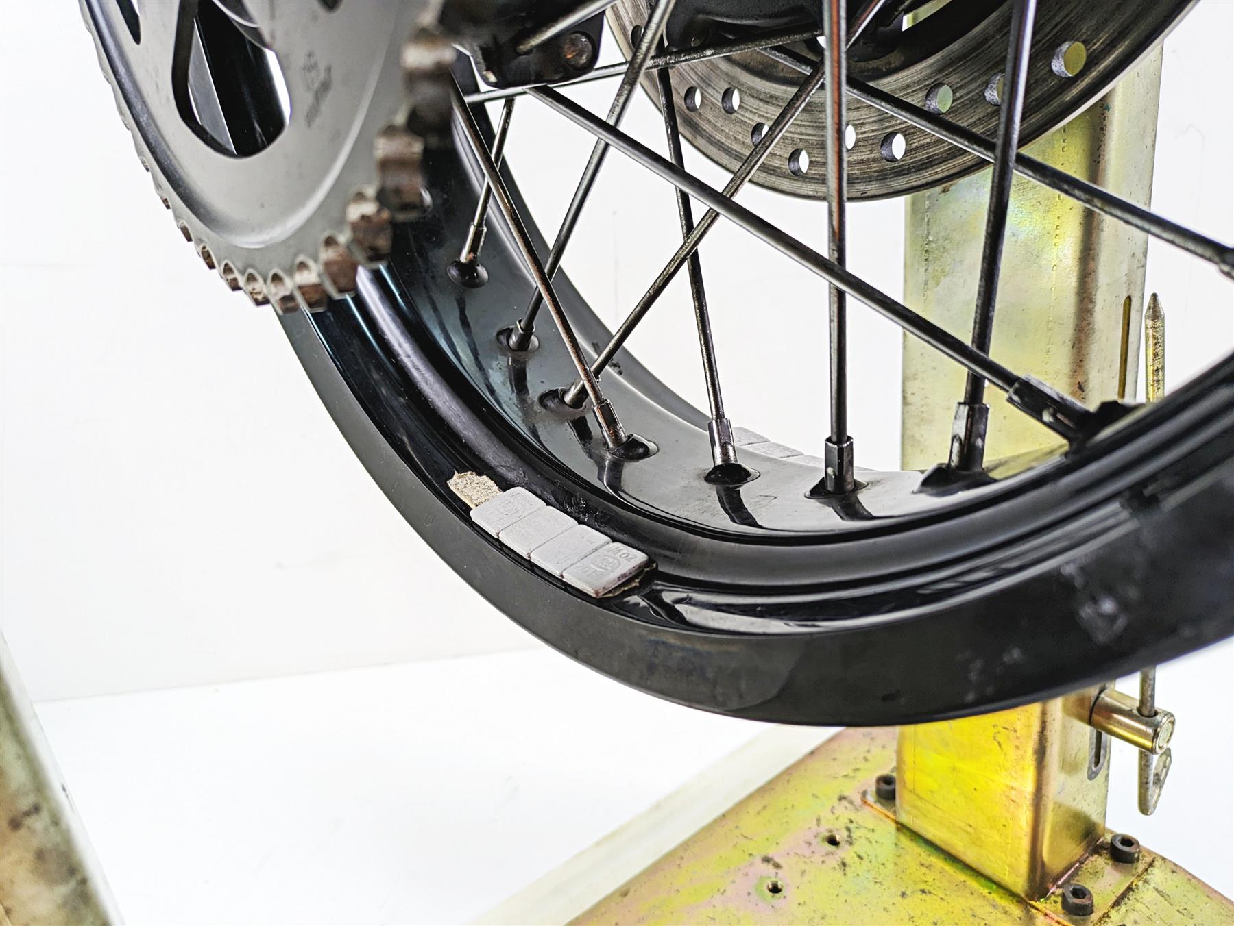 2012 Triumph Tiger 800XC ABS Straight 17x4.25 Rear Wheel Spoke Rim T2014400 {{ shop.shopifyCountryName }} - Mototech271
