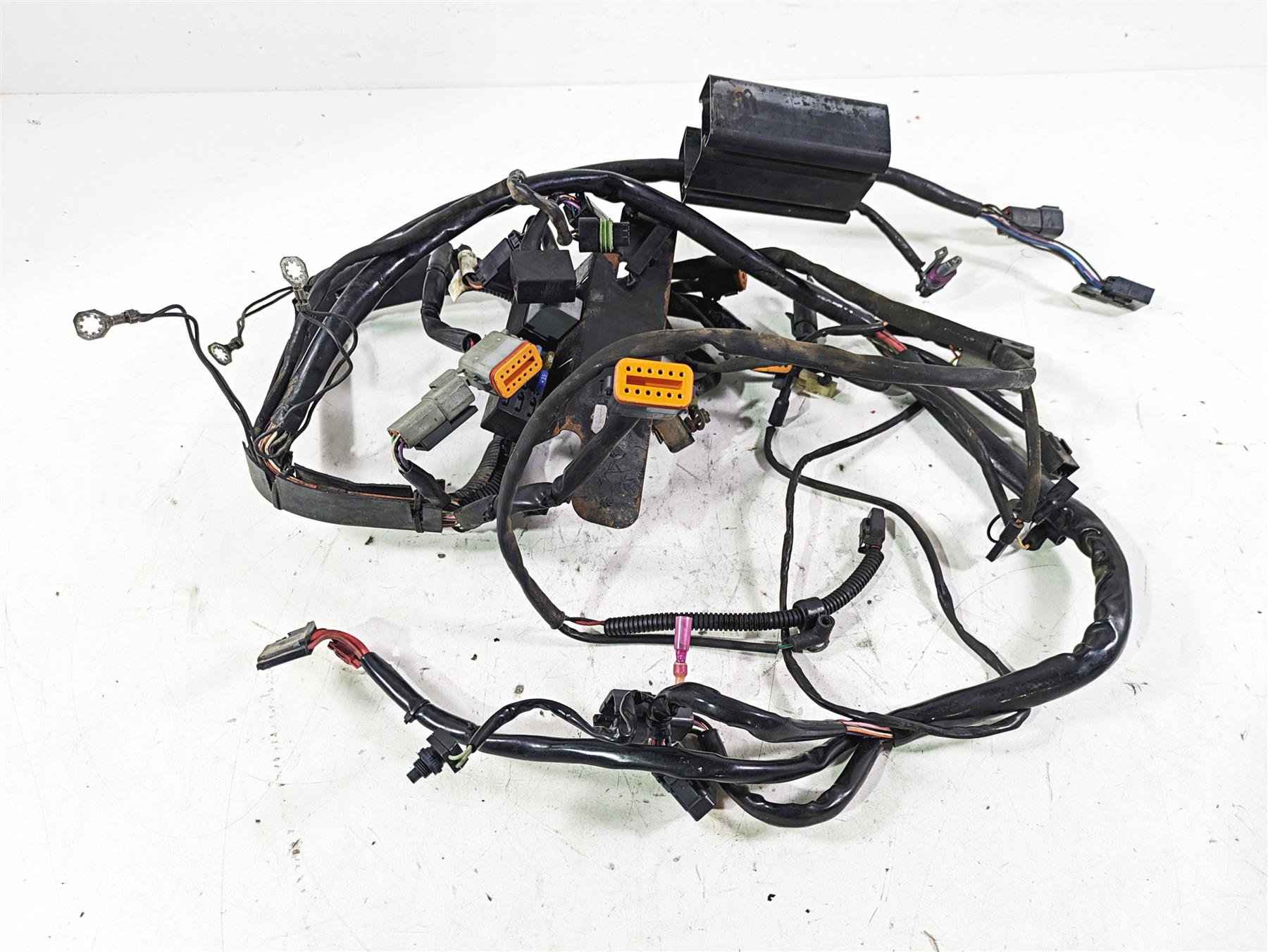 2002 Harley FLSTC Softail Heritage Wiring Harness Loom 0No Cuts 70216-01