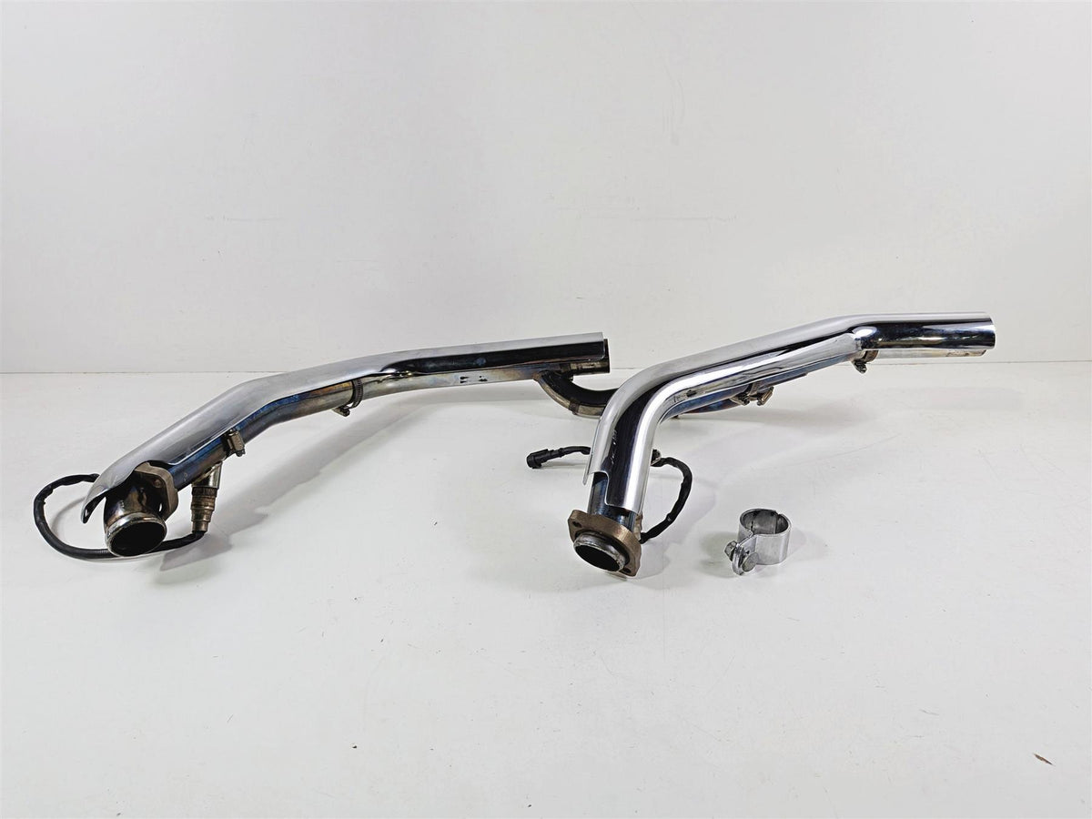 2008 Harley FXDSE CVO Dyna Nice Exhaust Header Heat Shield Set 65825-06 65631-06-Mototech271
