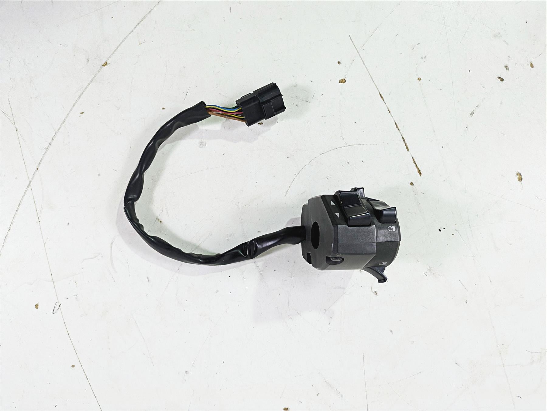 2008 Ducati SBK 1098 S Left Hand Turn Signal Lights Control Switch 65110041A {{ shop.shopifyCountryName }} - Mototech271