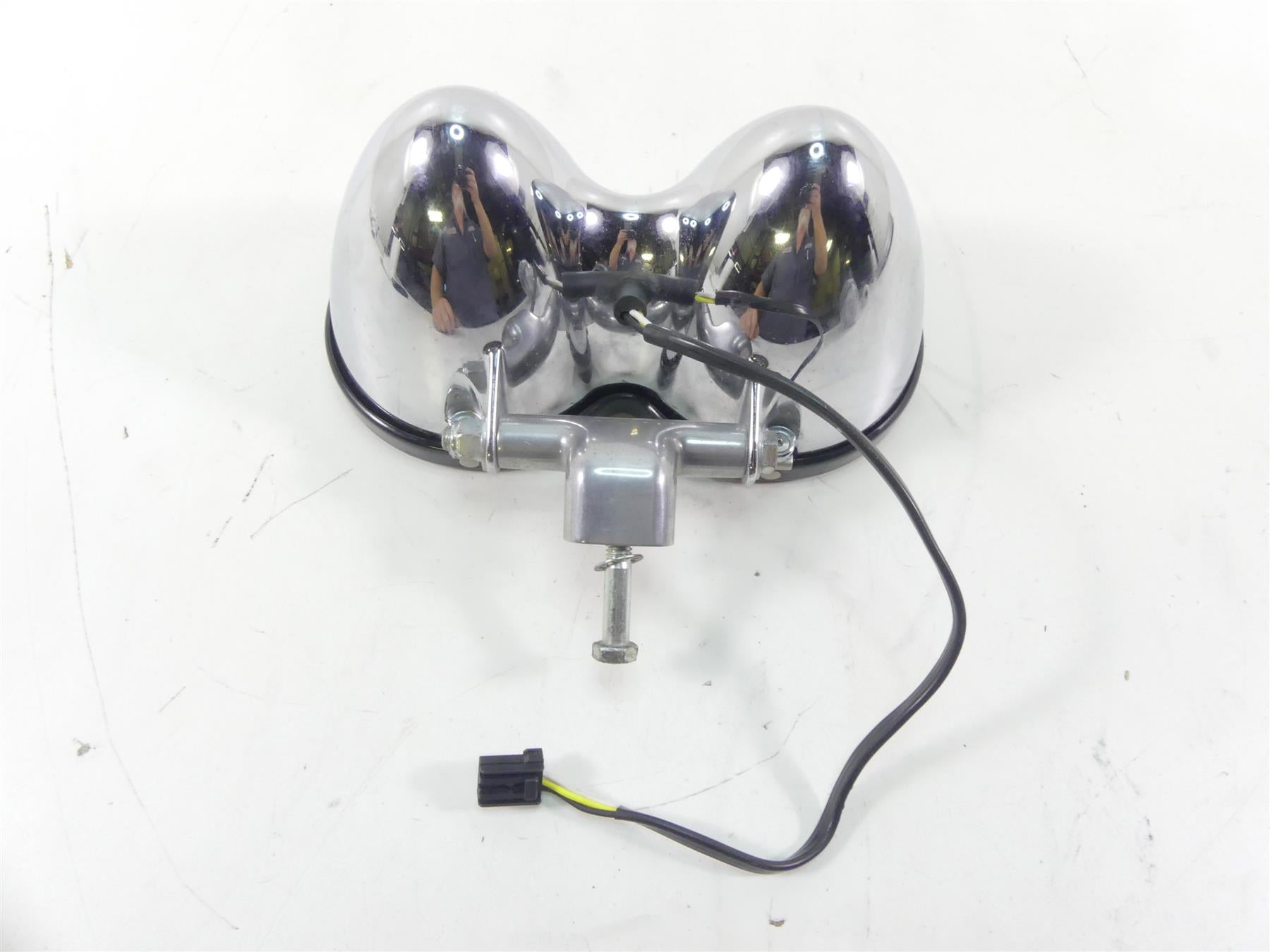 2014 Harley Dyna FXDF Fat Bob Headlight Head Light Lamp Bucket & Cover 67700167 | Mototech271