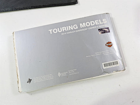 2014 Harley Touring FLHTK Electra Glide Owners Manual & Boom Box & Bike Book-Mototech271