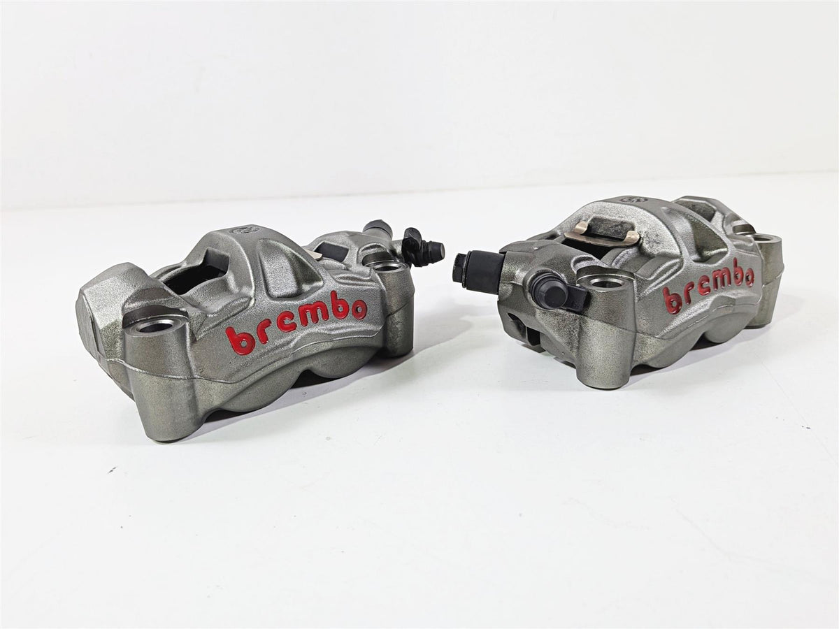 2017 Ducati Panigale 1299 Front Brembo Brake Caliper Set M50 100mm 61041382A-Mototech271