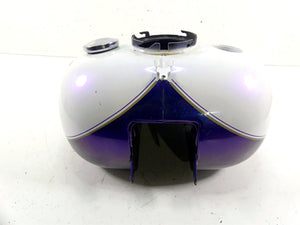 2010 Harley Touring FLHRC Road King Fuel Gas Tank White Ice Pearl -Read 61000691 | Mototech271