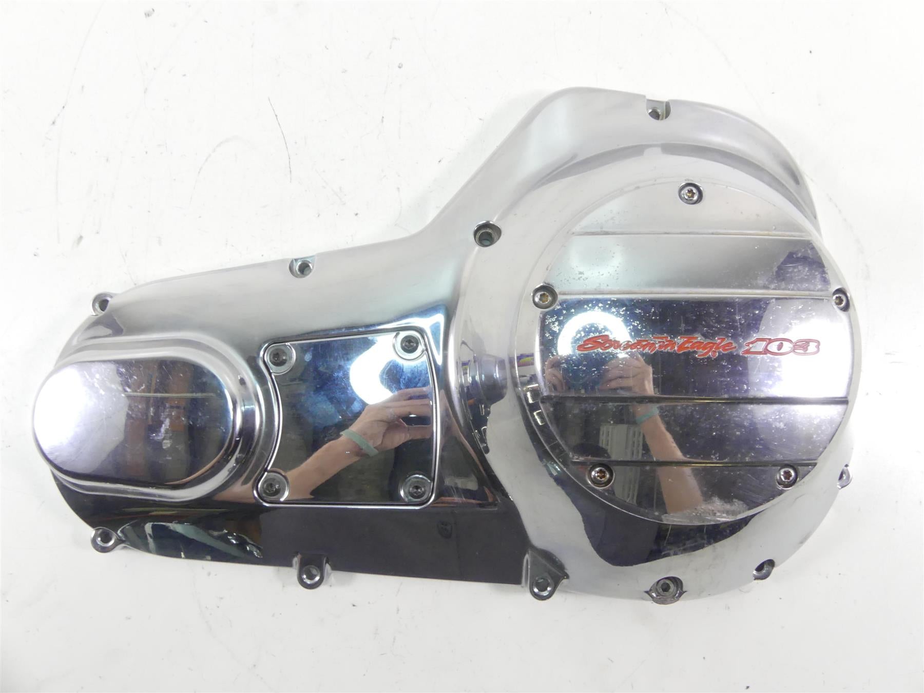 2005 Harley Touring CVO FLHTC SE Electra Glide Outer Primary Cover 60685-04 {{ shop.shopifyCountryName }} - Mototech271
