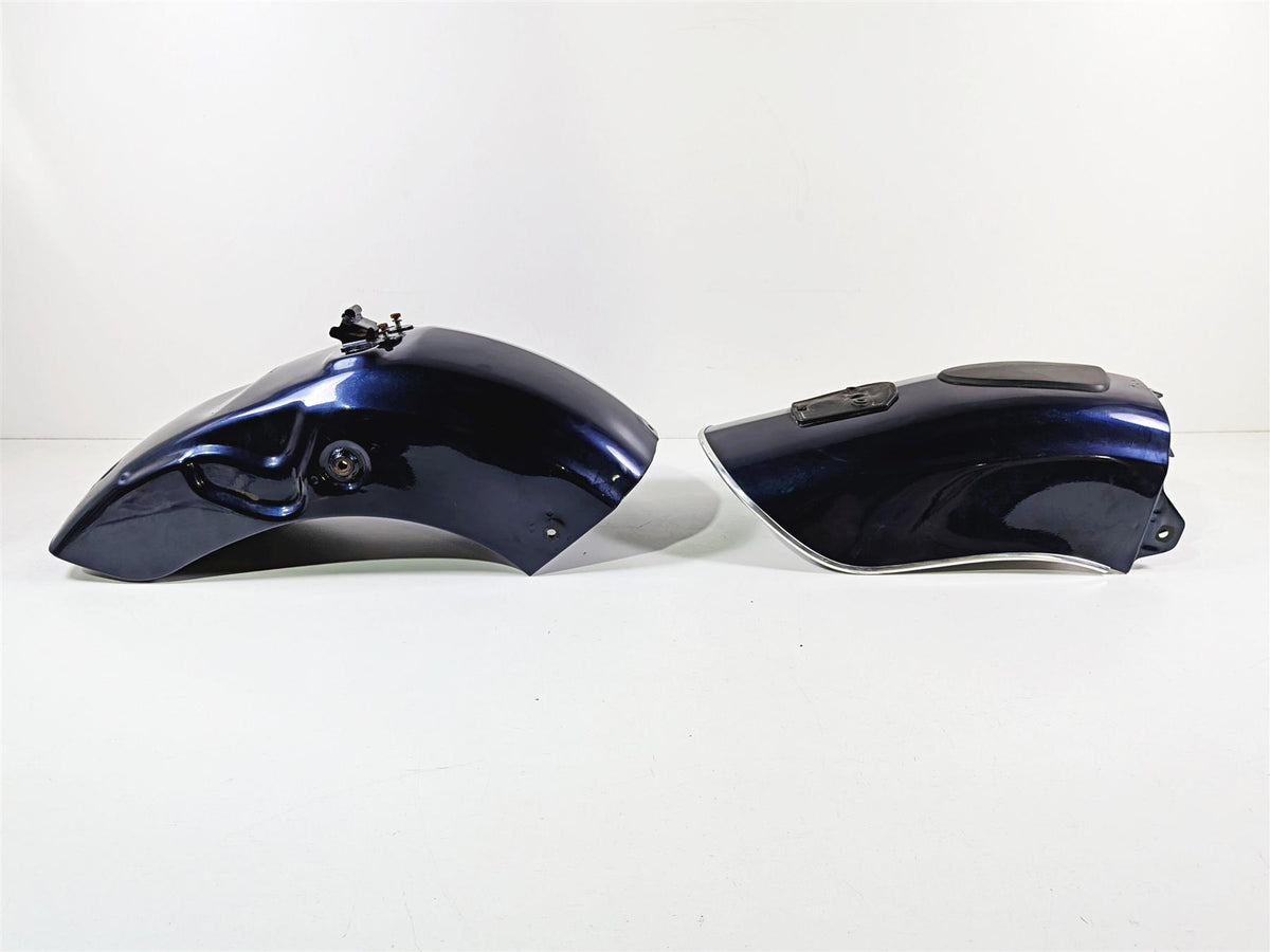 2000 Honda GL1500 Valkyrie Interstate Blue Rear Fender Set 80200-MZ0-000Z-Mototech271