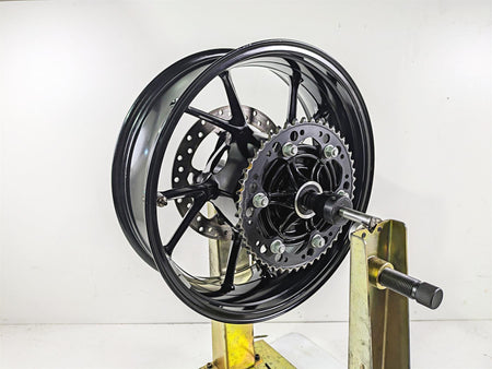 2016 BMW F800R K73 Straight Black Rear Wheel Rim 17x5.5 36318551414 {{ shop.shopifyCountryName }} - Mototech271