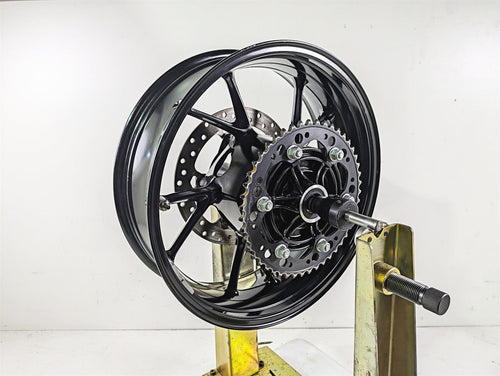 2016 BMW F800R K73 Straight Black Rear Wheel Rim 17x5.5 36318551414 | Mototech271