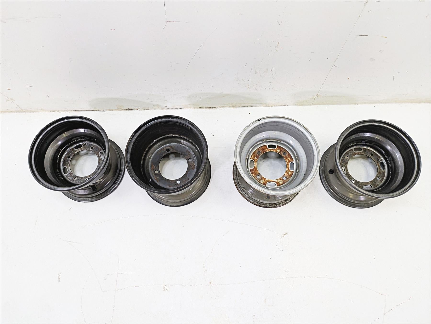 2010 Kawasaki 610 4x4 Mule 10x7 10x8.5 Wheel Rim Set 41025-0039-16H 41025-0040 {{ shop.shopifyCountryName }} - Mototech271