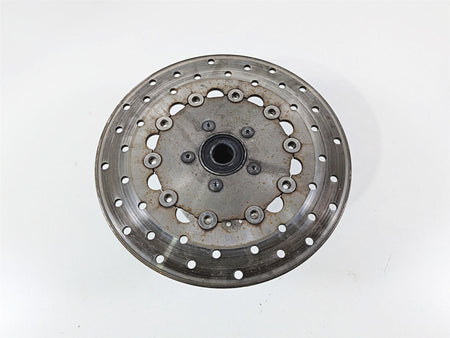 2007 Harley Dyna FXDB Street Bob Front Wheel Hub Spoke 19" + Rotor 43877-06 {{ shop.shopifyCountryName }} - Mototech271