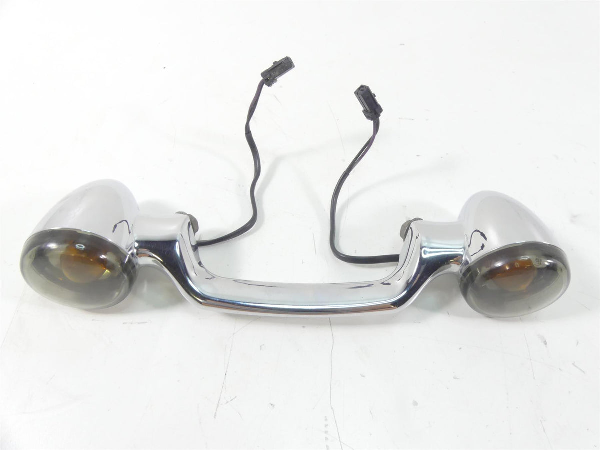 2007 Harley Touring FLHTCU SE CVO Electra Glide Rear Smoked Blinker Bar 68997-04 {{ shop.shopifyCountryName }} - Mototech271