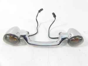 2007 Harley Touring FLHTCU SE CVO Electra Glide Rear Smoked Blinker Bar 68997-04